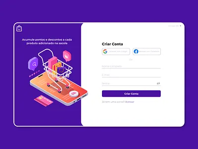 Daily UI 001 - Sign Up cadastro daily daily001 dailyui figma figmadesign inscrição signup tela de cadastro tela de inscrição tela de login ui