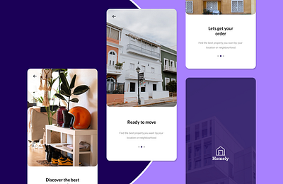 Onboarding Screens UI design with Figma app design graphic design illustration ui ux web website