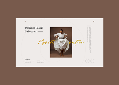 Fashion Bundle clean design landingpage minimal typography ui website whitespace