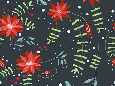 Christmas seamless pattern christmas graphic design merry christmas seamless patterns