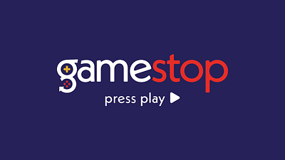 GameStop (Mock) Logo Redesign branding design graphic design illustrator logo
