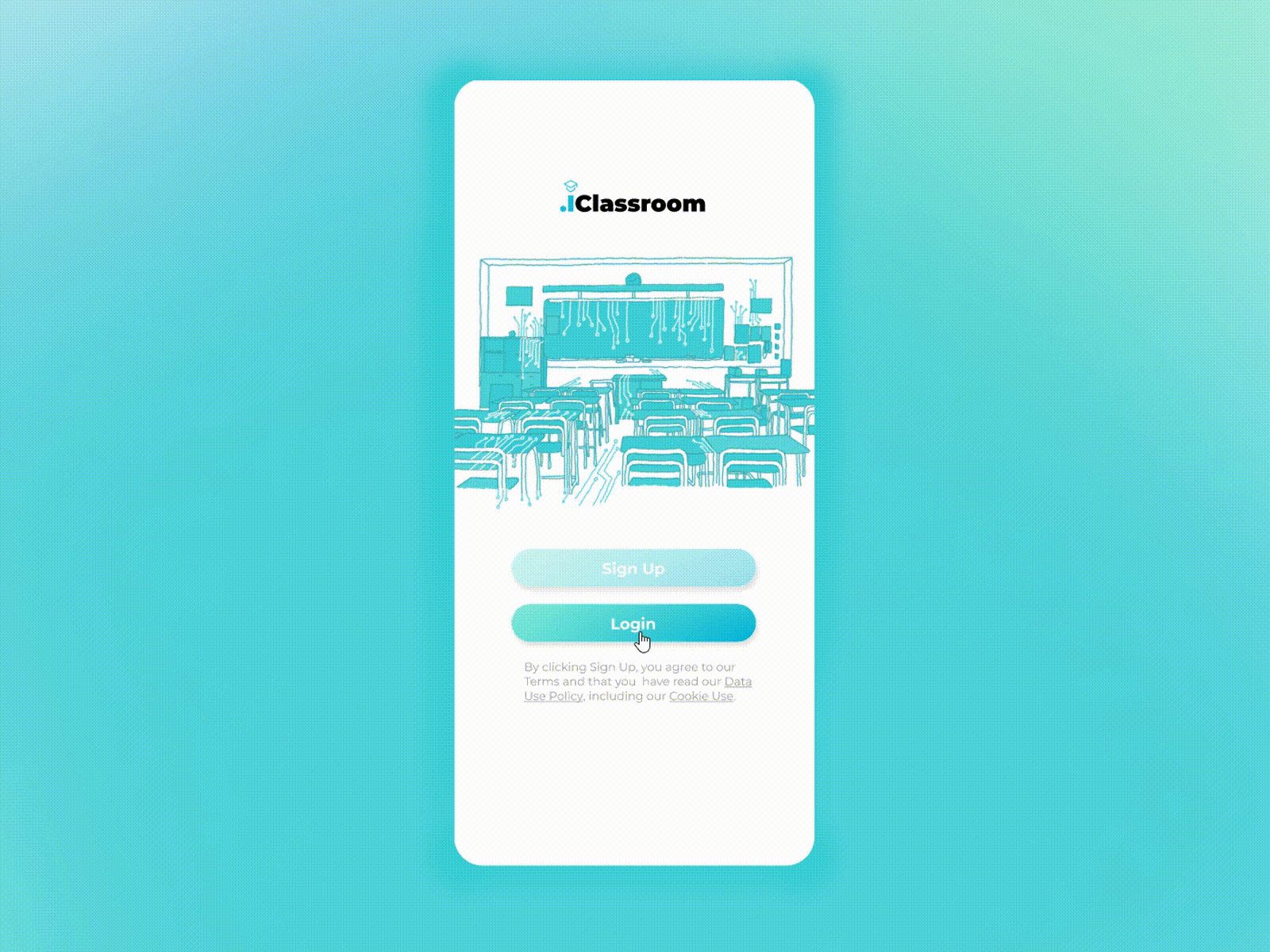 iClassroom flow adobe adobexd figma graphic design lessonregister register school schoolapp time management ui userexperience userinterface ux