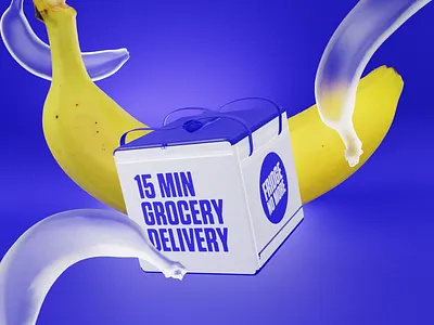 Fridge No More | Key Visual 3d blender