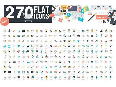 Modern Flat Design Style Icons app banking business cloud communication design development e commerce education finance icon illustration management marketing seo shopping social media vector web website