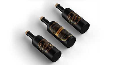 Honning Brew Meadery (Wine/Mead Label Design) branding graphic design illustrator label design