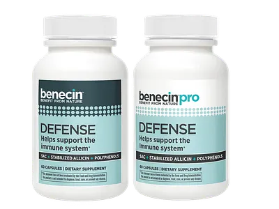 benecin + benecinpro label design packaging