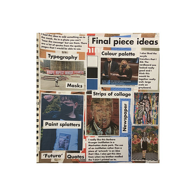 Final piece ideas a level art artist collage covid 19 design final piece fine art ideas mindmap sketchbook