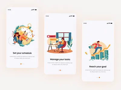 Onboarding UI for productivity