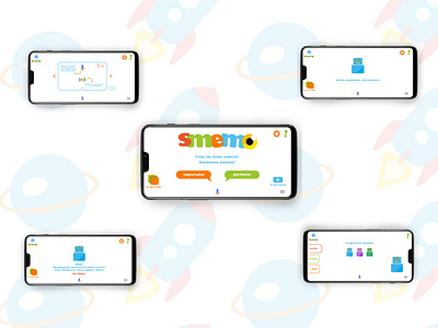 Smemo - Multimodal Interface for Children animation coding computer engineer design ui ux uxui web