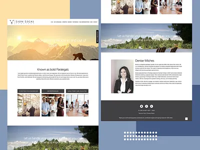 Custom Build Design - Lion Legal Services affordable website branding custom logo custom php website custom website design design graphic design illustration landing page logo seo friendly website social media marketing ui ux vector web web design website design development website mockup wordpress