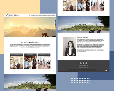 Custom Build Design - Lion Legal Services affordable website branding custom logo custom php website custom website design design graphic design illustration landing page logo seo friendly website social media marketing ui ux vector web web design website design development website mockup wordpress
