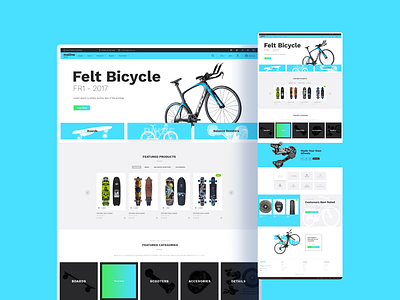 Vehicles Template design e commerce site template ui ux web web design