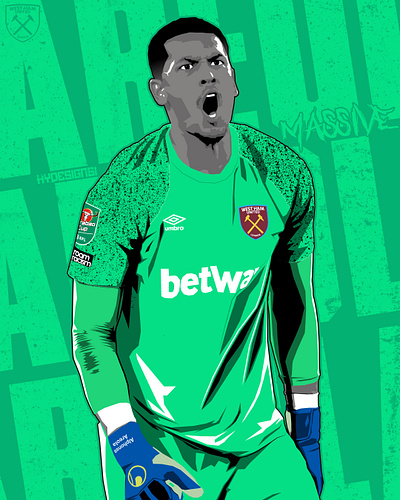 ALPHONSE AREOLA x WEST HAM UNITED 3d animation app bordomavi branding design graphic design illustration illustrator logo motion graphics tasarım trabzonspor ui