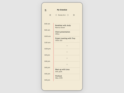 Schedule branding dailyui design flat graphic design illustration logo minimal ui ux vector