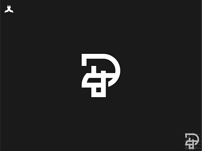 PT monogram branding design icon illustration letter mark logo logoawesome logobrand logoconcept logodaily logodesigner logoinspire logopedia logos logoshop logovoice typography ui ux vector