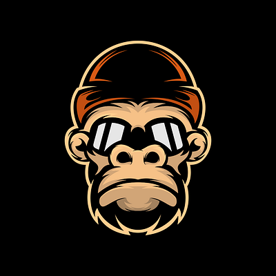 monkey illustration animation art work awesome design branding design graphic design illustration illustrator logo logo designer logo inspire logo typo logodesign teedesign ui ux vector