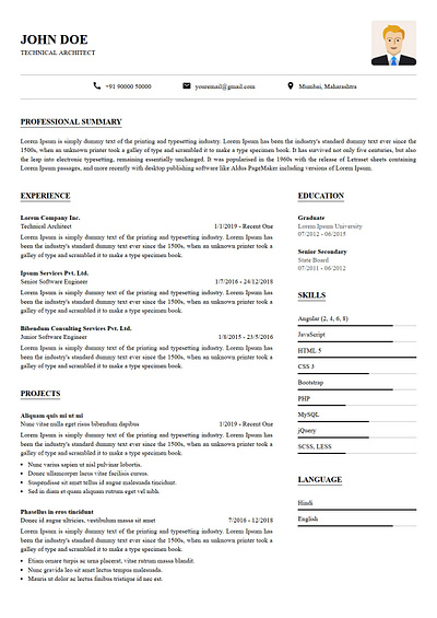 Resume template at Disume digital resume disume resume