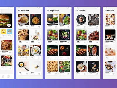 Recipe V.1 app application branding design doa eat figma food indonesia inspiration islam news popular recipe typo ui uiux usefull ux web