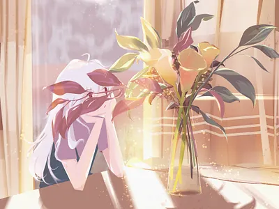 time alone illustration