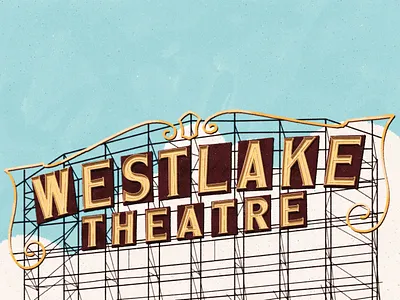 Rooftop Signage design illustration photoshop signage typography vinatge