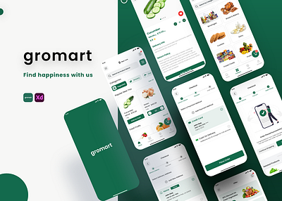 Grocery store Mobile App grocery app grocery app ui grocery store app mobile app new grocery app tranding app ui uiux