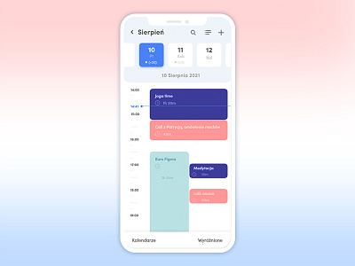 My calendar app aplication calendar concept design figma graphic design sketch typography ui user experience ux vector visual design xd