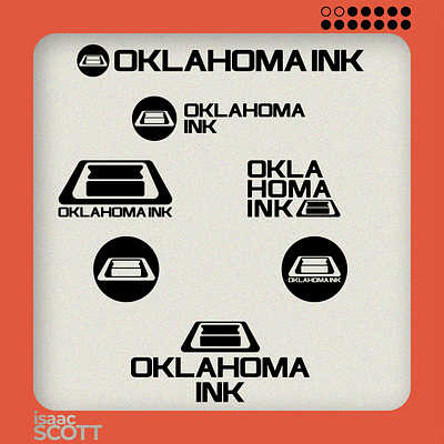 Oklahoma INK Concept Redesign branding graphic design logo oklahoma redesign screen print tulsa