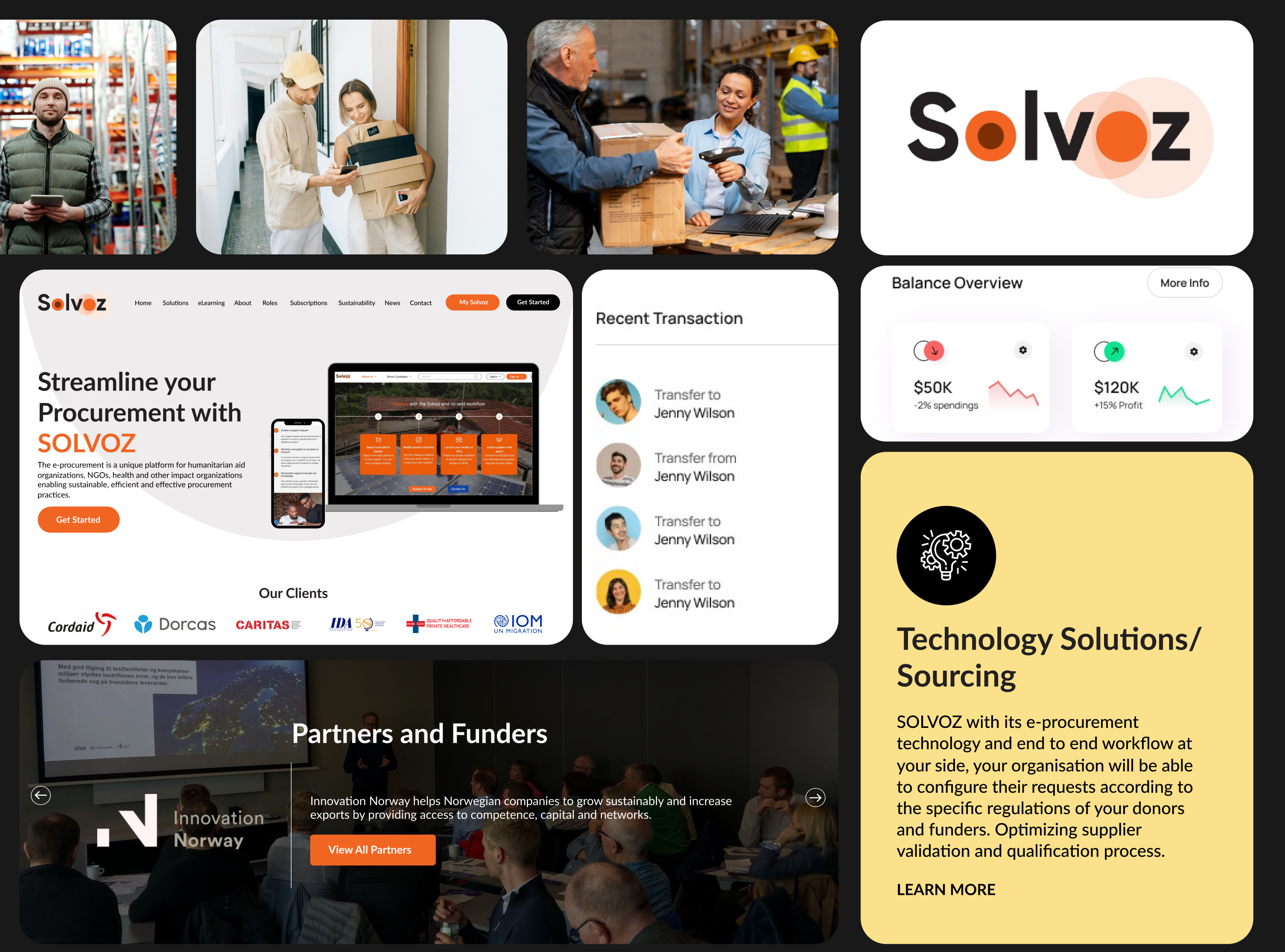 Example of Landing Page Development 