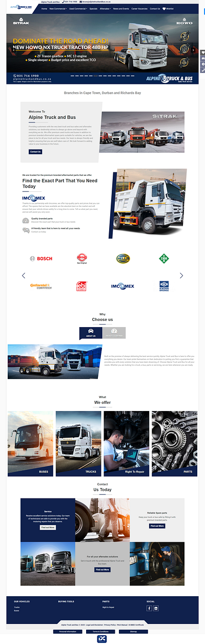 Website - Alpine Truck & Bus