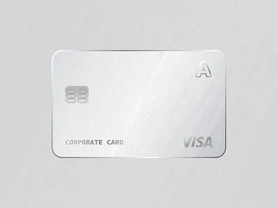 Metal credit card 3d graphic design illustartion metal