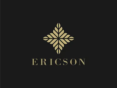Elegant logo design | ERICSON branding brandmark elegant elegant logo logo logodesign logodesigner logomark luxury logo minimal minimal logo
