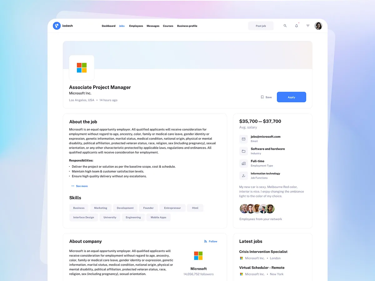 Browse thousands of Company Profile UX images for design inspiration Browse thousands of Company Profile UX images for design inspiration