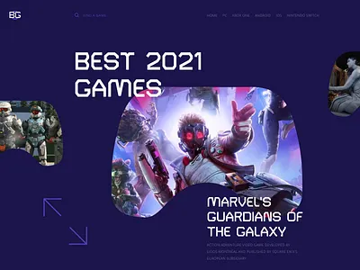 Website for gamers design minimal minimorphism typography ui web webdesign website миниморфизм