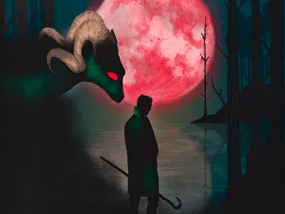 Hexoween | the Devil 2d design digital design graphic design halloween illustration inspiration