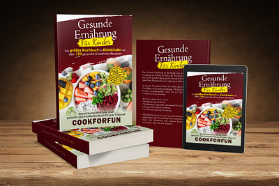 CookBook Cover Design - Recipe Book Cover arfin arfin mehedi best design book art book cover book cover design branding color cook cover cookbook cover design design ebook ebookcover graphic design illustration kindlecover logo motion graphics recipe cover