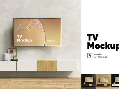 TV Mockup 4k application clean design desktop device display hd interface mockup monitor netflix os retina screen screens tv ui ux web