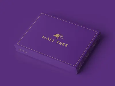 Half Tree | Chocolate arabic bakery branding chocolate dessert food half ksa logo luxury sweet tree