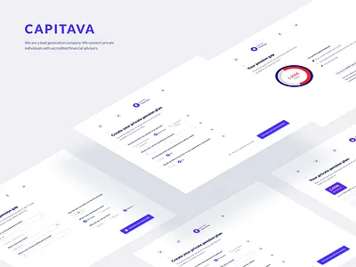 Step Form Calculate blue clean form form fields input box interface light theme step form typography ui user interface ux