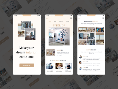 Interior Mobile UI Design creative design creativity design interior interior design interior ui design mobile mobile ui template ui uiux uiux design