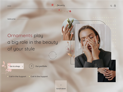Minimal ornament design 🌱 design ecommerce ecommerceshop ecommercestore figma graphic design jewerly minimal onlineshop ui uidesigner uitrend uiux uiuxdesign ux uxdesigner web webdesign webdeveloper website