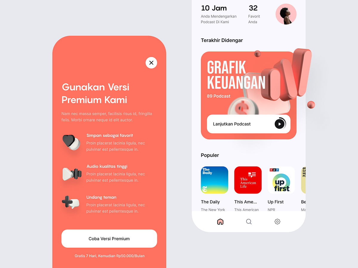 Podcast App 2 - Exploration