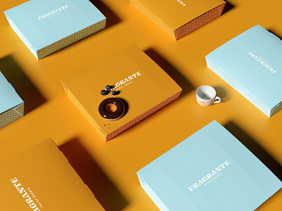 FRAGRANTE - Packaging bakery bakery identity brand identity branding design designer food illustration logo pack packaging