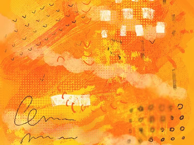 Sunny holidays texture adobe fresco design graphic design heat holiday illustration illustrator sea sun texture vacation