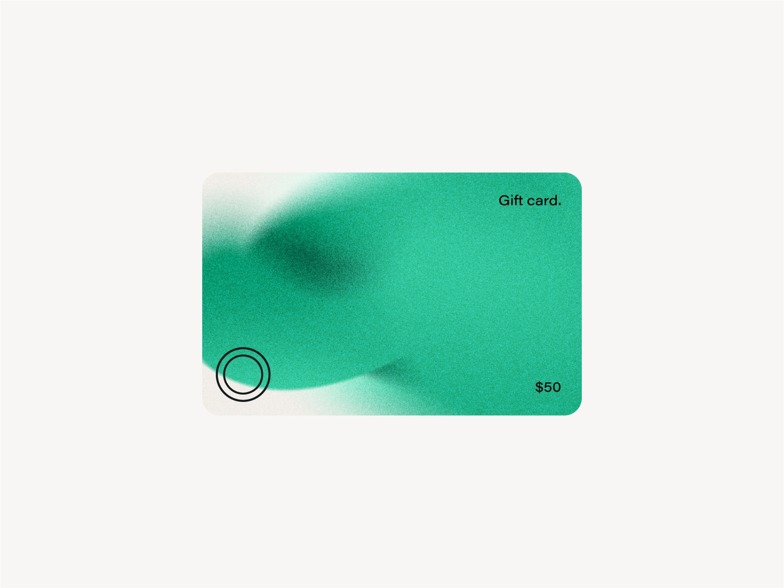 Example of Altruist gift card