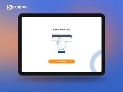 Please Take Your Ticket branding design indonesia designer kiosk ui ux