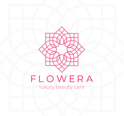 FLOWERA (luxury beauty care) accessories beauty beauty store brand identity branding care faces color design face care face masks female flower graphic design illustration logo logo design makeup skin care ui vector