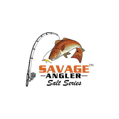 Savage Angler - Branding & Identity branding design graphic design illustration logo