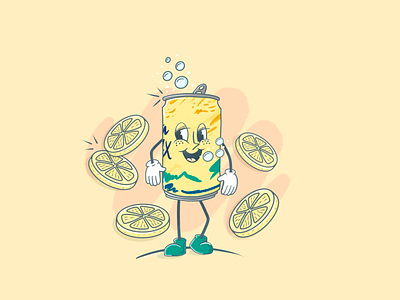 Lemon La Crony cartoon character character design design illustration illustrator procreate vector