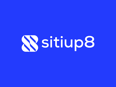 sitiup8 logo brand branding branding logo design graphic design illustration logo logo design minimal modern ui