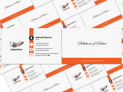 Business Card Design adobe illustrator adobe photoshop design graphic design logo mgconcepts mohammad ghezel mox ui uiux